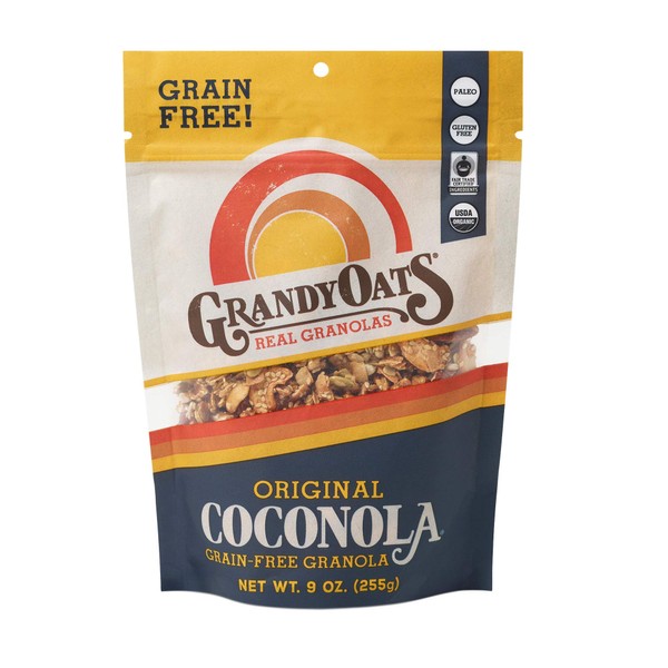 Grandyoats, granola orgánica, Coconola original, 9 onzas