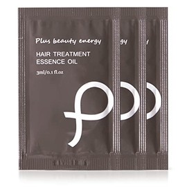 PLuS Hair Treatment, Essence Oil, Non-Rinsing Botanical Outbath Argan Oil (Made in Japan) (Trial 0.1 fl oz (3 ml) x 3