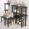 JayRex Bathroom Organizer Countertop Counter 2 Tier Kitchen Corner Counter
