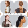 100 Rubber Bands No Damage, Pain-Free Hair Ties for Women