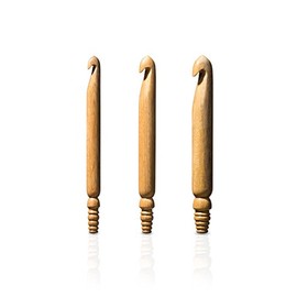 Furls Crochet Hook, Wood, Mango, 30mm