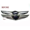Hood Trunk Wing Emblem Carbon Sticker 2PC & Wing Metal