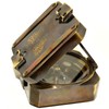 Medieval Replicas SOLID Brass Brunton 3 inch Compass Collectibles Compass