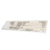 Keyboard Keycaps Retro Grey White 122 Keys PBT Theme Keycap