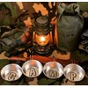 SPLASH FLASH Alphabet Shera Cup Stainless Steel Open Fire Initial