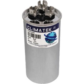 100335-09 - 40 + 5 uf MFD 440 Volt VAC - Lennox Round Dual Run Capacitor Upgrade