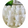 OSO OSITO MINI VELA RECUERDO BABY SHOWER BAUTIZO (PACK 20
