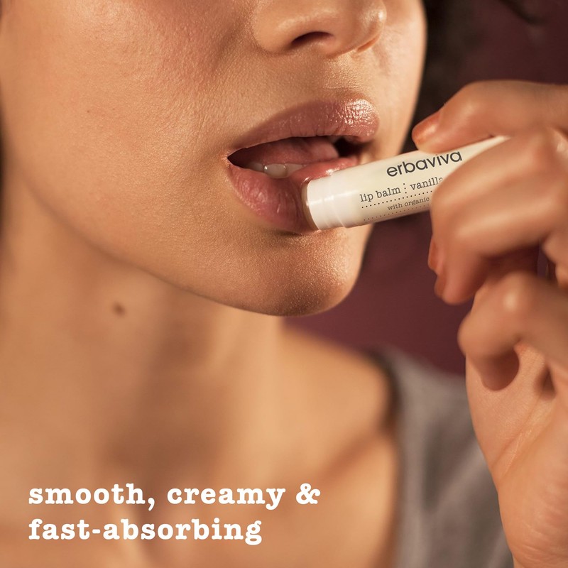 Erbaviva Vanilla Grapefruit Lip Balm 0.16 Ounce