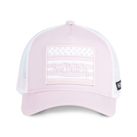 Von Dutch Cap Men's and Women's Trucker Flag, Pink PP