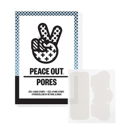 PEACE OUT Tiras Minimizadoras De Poros Para El Cuidado De La Piel, Tiras Hidrocoloides Para La Nariz Y La Cara Para Refinar Los Poros Con Retinol Y Vitamina A Para Reducir Los Poros Dil