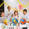 vamei Fußball Malset Bastelset Kinder 6 Stk Fußball DIY Malset