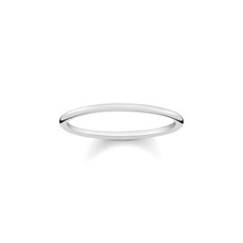 THOMAS SABO Recycled 925 Sterling Silver Ring - Size S - TR2123-001-12-60, 60, Precious metal