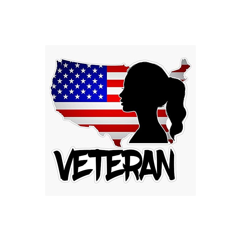 HOF Trading The Woman Veteran Vinyl Sticker Waterproof Decal Laptop