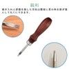 Leather Tool, Hemline, Leather Craft, Finishing Tool, Edger, Leather Edger