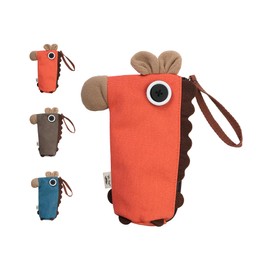 Mr. Pen- Standing Pencil Case, Animal Pencil Pouch, Red Donkey, Kids Pencil Case for Kids, Stand Up Pencil Case, Cute Pencil Pouch for Girls and Boys, Pen Case, Pen Pouch, School Pencil Case Pouch