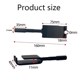 Suweiyuanshiyi 1pc Universal Ice Anchor Tool, Ice Fishing Accessories Make Set Up Ice Fishing Shelters Quick and Easy, Ice Stake Drill Adapter for Outdoor Night Fishing Wild Fishing