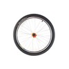 Hub cleaning rings WÜMA red/yellow Set (Front & Back) for