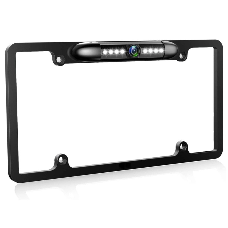 Camara de Reversa para Auto,Placa de Matrícula Cámara de Visión