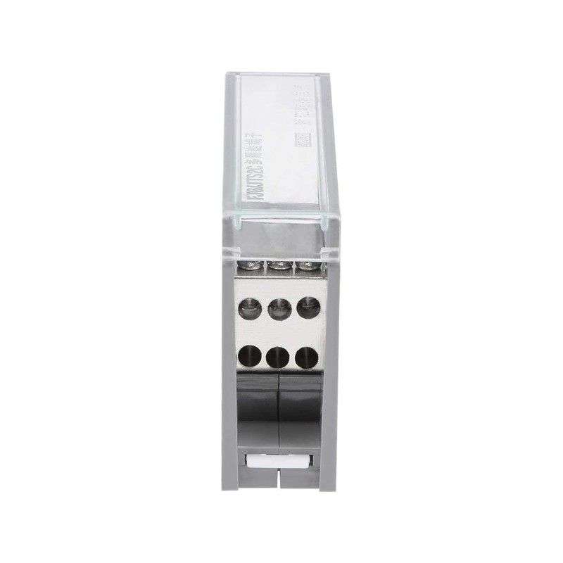 uxcell 1 in 6 Out DIN Rail Terminal Blocks 690V