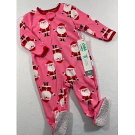 Child of Mine by Carter's BABY CHILD OF MINE BY CARTER’S ONE-PIECE FLEECE FOOTED PAJAMAS SIZE 12MO