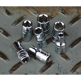 ATD TOOLS 120023 1/4" DR 6PT DEEP SOCKET 10MM