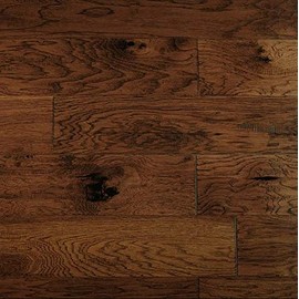 Elk Mountain Hickory Leather Horsewhip 1/2 x 6-1/2" Hand Scraped Engineered Hardwood Flooring AF122 Sample