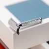 MERKUR Safety Razor 42C, Classic with Hexagonal Handle, Gloss Chrome,