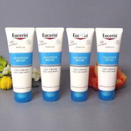 Eucerin 4PACK Travel size Eucerin Sun Sensitive Relief After Sun Gel Cream 50ml Exp 8/26