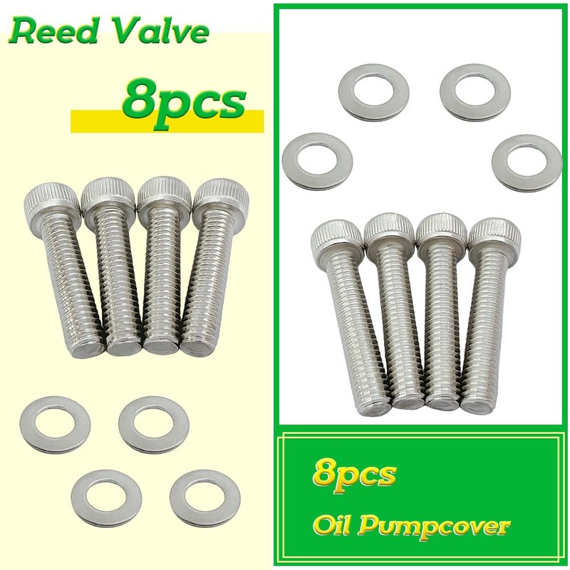 WEICHENGXIN 86pcs Stainless Engine Bolt Screw Kit for YFS200 Blaster