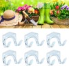 25Pcs Storage Hook Galvanized Steel Tool Hanging Accessory Set Kit