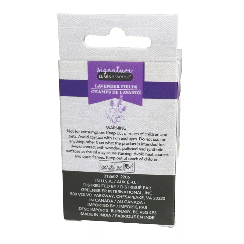 Signature Liminessence Lavender Fields Fragrance Oil:0.5floz/q1