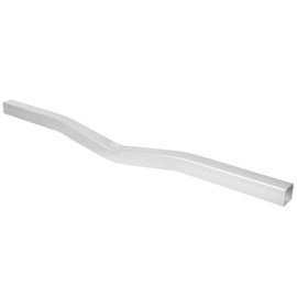 ECOTRIC Aluminum Boat Trailer Cross-Member Crossmember Square Tube Bar V-Bend Crossbar 3" x 3" x 71.5"