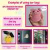 Easy Crochet Kit for Beginners Animals - Learn to Crochet