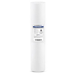 Hydronix SDC-45-2005 Whole House or Commercial NSF Polypropylene Sediment Water Filter Cartridge 4.5" x 20" - 5 micron