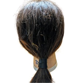 Leather Hair Band, Ponytail Wrap, Ponytail Holder, Hair Tie, Leather Wrap, Women Gift, cosplay hair, Hair Accessories, Women's hair, Men's hair