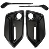 Wanzuwbip Fog Light Cover Trim Kit Fit for Civic Hatchback