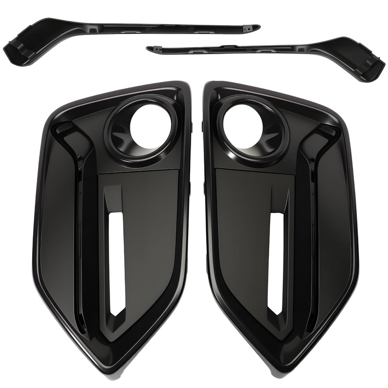 Wanzuwbip Fog Light Cover Trim Kit Fit for Civic Hatchback