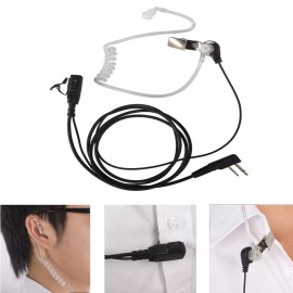 myw-tech Earpiece headset Mic surveillance for Baofeng Radio Two-Way Radio Walkie Talkie
