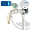 tecuro Wall Plate, Wall Plate Elbow, Wall Connection for Valve,