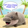 Acgtrick Cute Moo Deng Hippo Plush Pygmy Hippo Plushie Toy