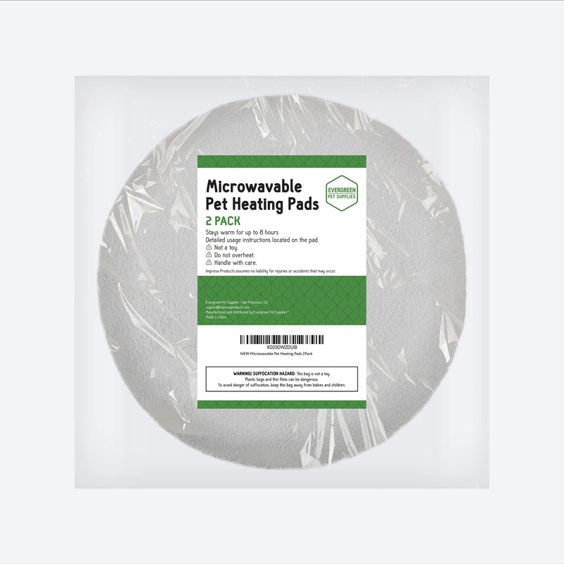 Evergreen Pet Supplies Microwavable Heating Disc for Pets - 2