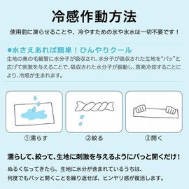 CCT Neck Cooler, Set of 3, Chill Tube, Heatstroke Protection, Sun Protection, Summer, Neck Cooling, Cool Muffler, Light Gray