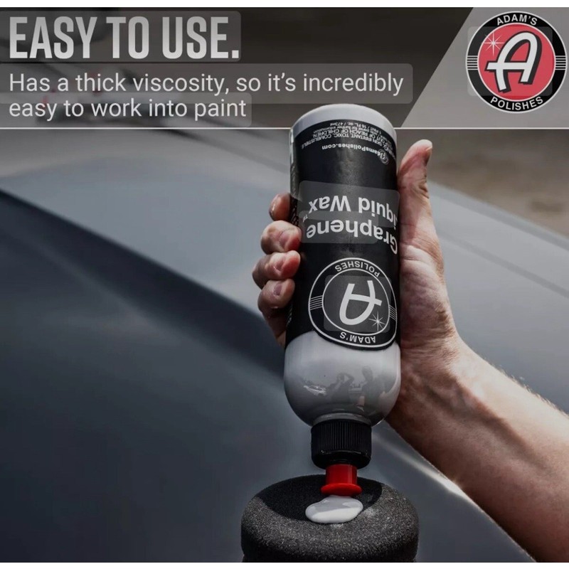 Adams Polishes, Graphene Liquid Wax Product Collection, Car Wax