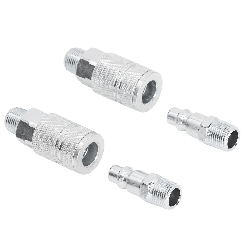Air Hose Fittings 2 External Connection 2 External Plug 3/8