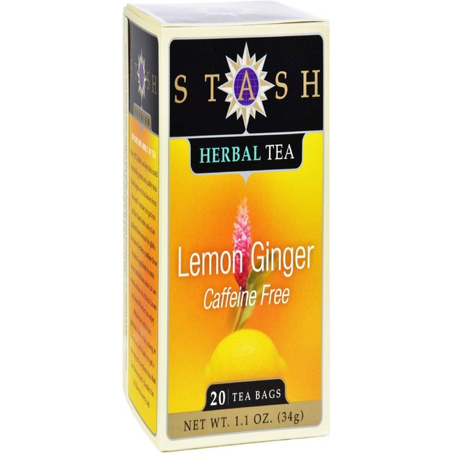 Herbal Tea-Lemon Ginger Stash Tea 20 Bag
