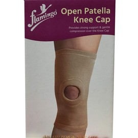 FLAMINGO OPEN PATELLA KNEE CAP-MEDIUM