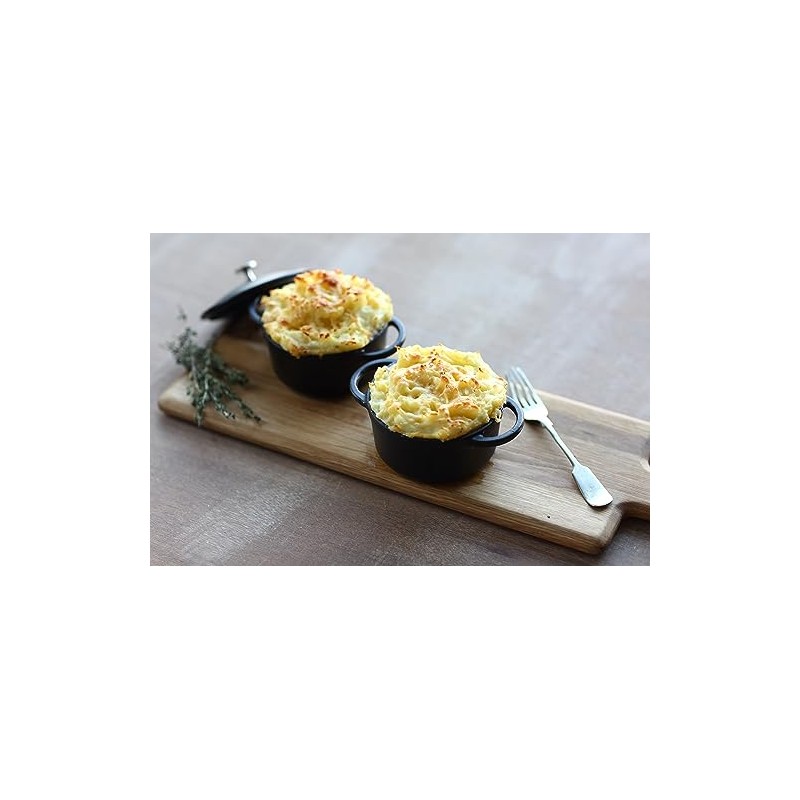 ProWare 10cm Mini Cast Iron Casserole Dish (Individual)