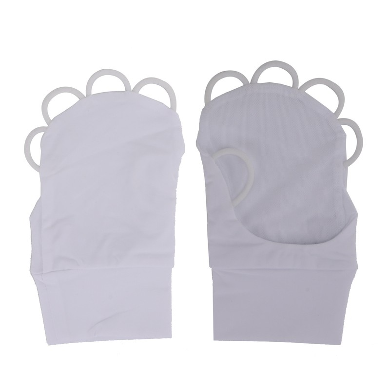 Elastic Golf Half Finger Glove Men Women Ice Silk Sunscreen