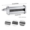 Pasta Roller Cutter Attachment, Stainless Steel Pasta Sheet Roller Spaghetti