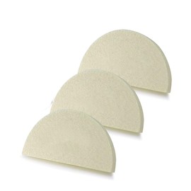 GAOLAOSY 3PCS Window Tint Squeegees, Soft Wool Felt Vinyl Wrapping Application Tool, Non-Scratch Automotive Cleaning Scraper, Universal for Car Window Mirror Windshield Vinyl Film Installation